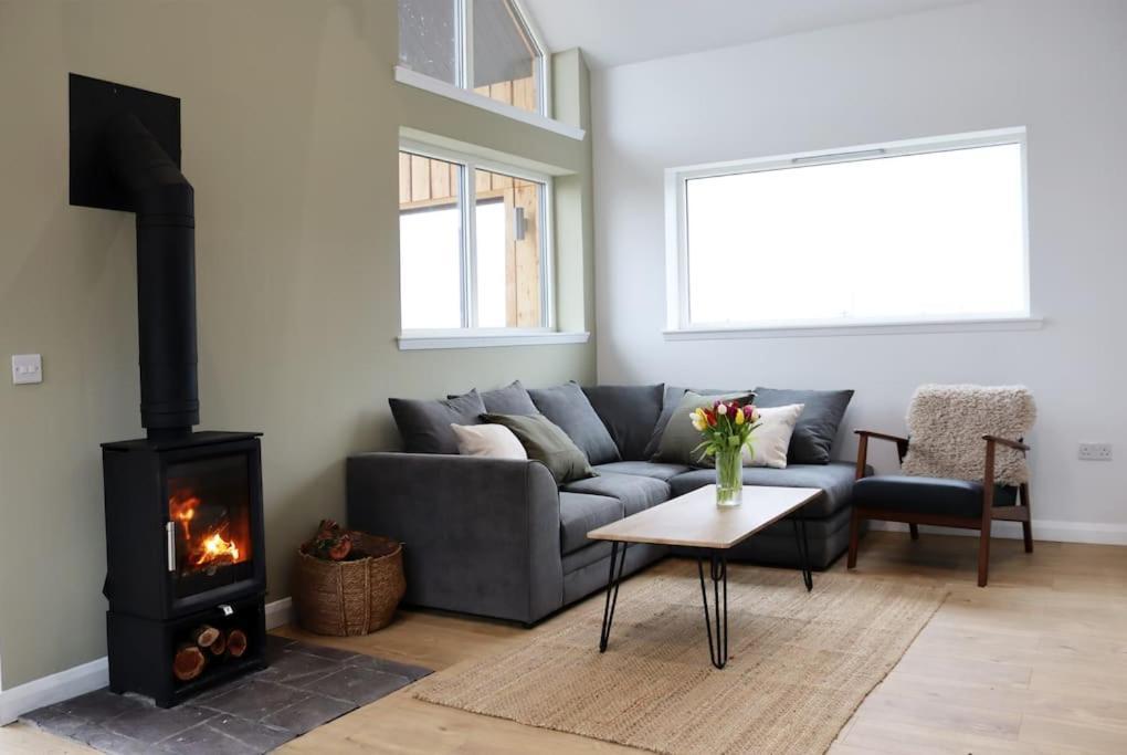 Eco-Lodge With Sea View Charleton Estate Colinsburgh Exterior foto